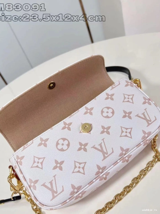 WIS Wallet Louis on Vuitton Chain Ivy-23.5*12*4.3cm 0316